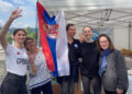 Srpska trobojka u Sansu