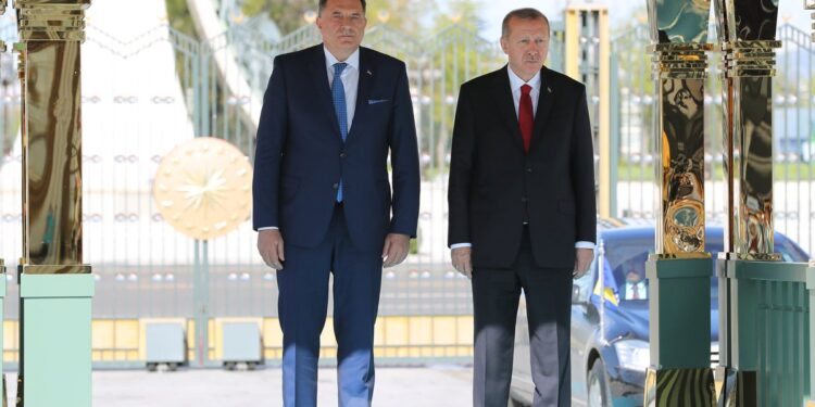 Dodik i Izetbegović zajedno za Erdogana