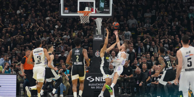 Posle drame u „Areni“ Real pobedio Partizan: 82:80