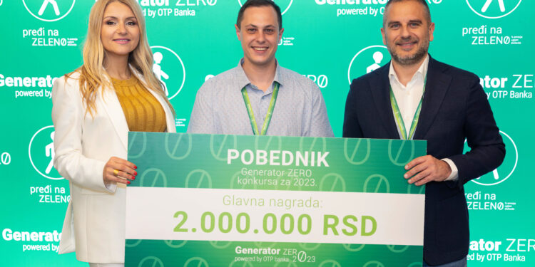 Projekat Fragment pobednik je ovogodišnjeg Generator Zero 2023 konkursa OTP banke