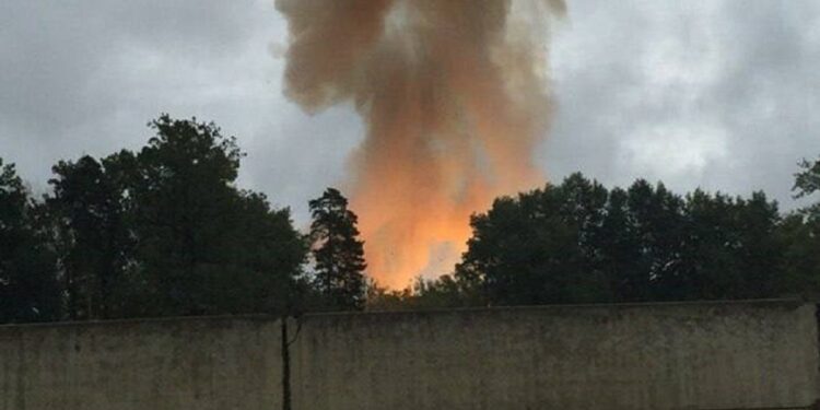Eksplozija u ruskoj fabrici baruta (FOTO)