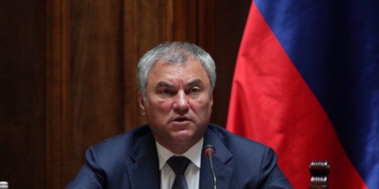 Predsednik Dume: Zemlje EU ratuju protiv Rusije