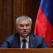 Predsednik Dume: Zemlje EU ratuju protiv Rusije