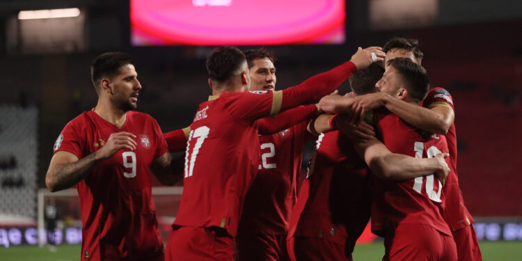 Srbija ostala na 25. mestu FIFA rang liste, bez promena na vrhu