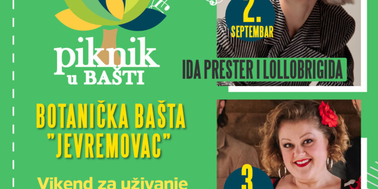 24Kitchen Piknik u Bašti: Koncerti Ide Prester, Bojane Stamenov, Jelene Bjeković, Džez za decu
