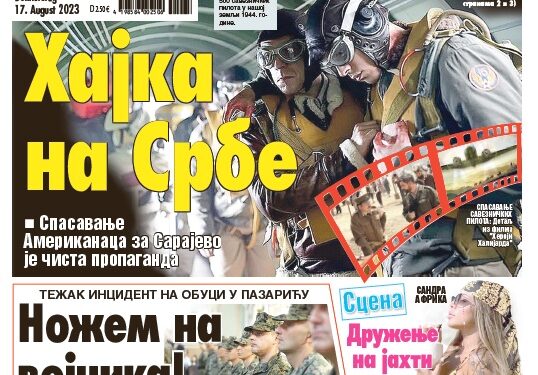 Čitajte u “Vestima”: Hajka na Srbe