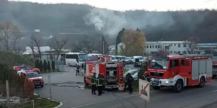Eksplozija u fabrici raketa u Beogradu