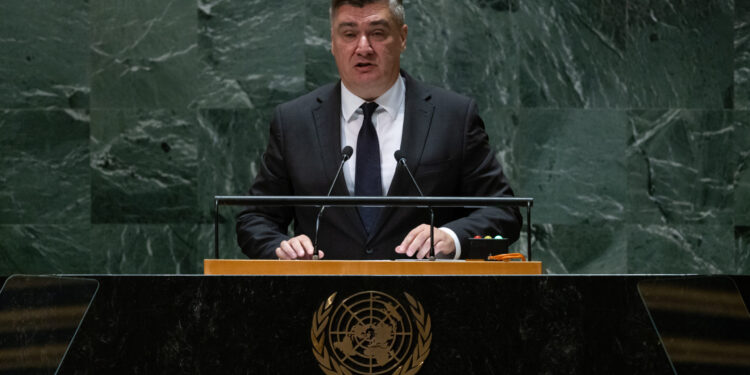 Predsednik Hrvatske u UN pozvao na univerzalno priznanje nezavisnosti Kosova