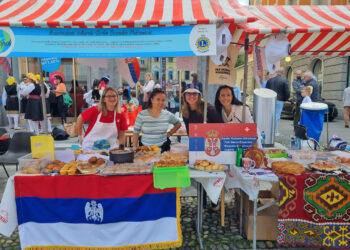 Srpski štand najveseliji