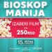 Filmska akcija “Bioskop manija” u petak 15. septembra u MTS Dvorani