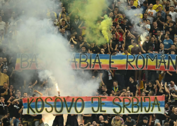 Ademi: Žalba UEFA zbog transparenta rumunskih navijača „Kosovo je Srbija“
