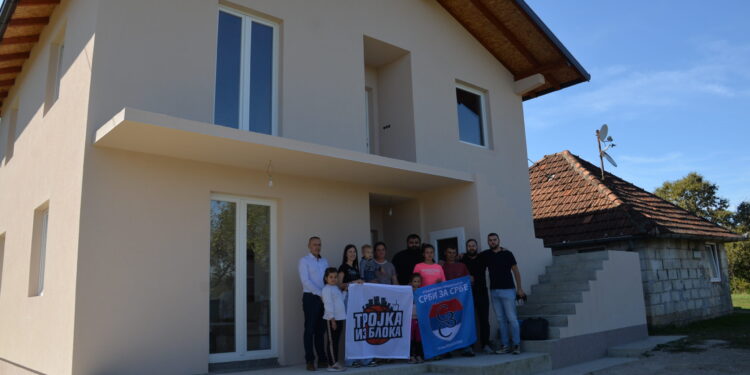 Ćirkovići u novom domu