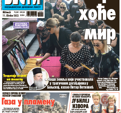 Čitajte u “Vestima”: Beograd za politiku mira
