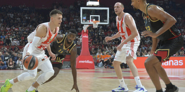 Košarkaši Crvene zvezde poraženi od Monaka