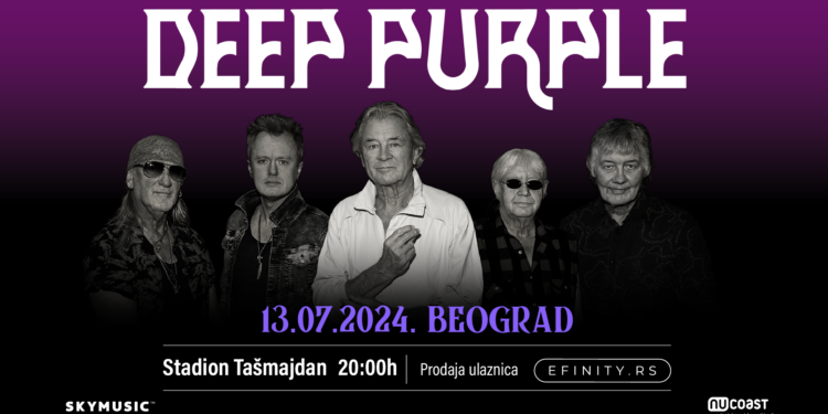 Skymusic najavljuje još jednu rokenrol poslasticu u prestonici: Deep Purple u julu na Tašu!
