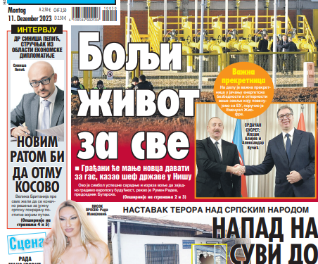 Čitajte u “Vestima”: Bolji život za sve!