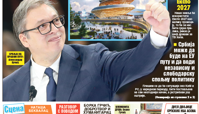 Čitajte u “Vestima”: Neće nas slomiti