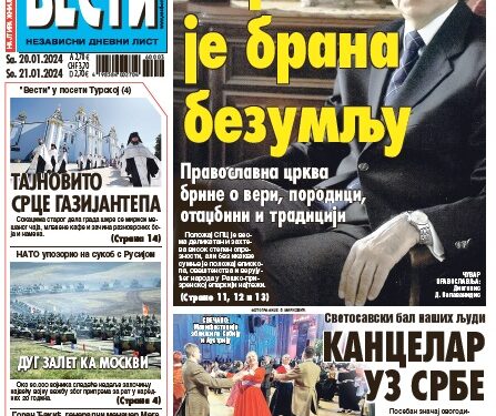 Čitajte u “Vestima”: U ledenu vodu po Časni krst