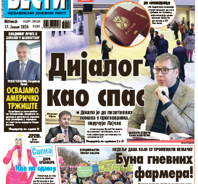 Čitajte u “Vestima”: Dijalog kao spas