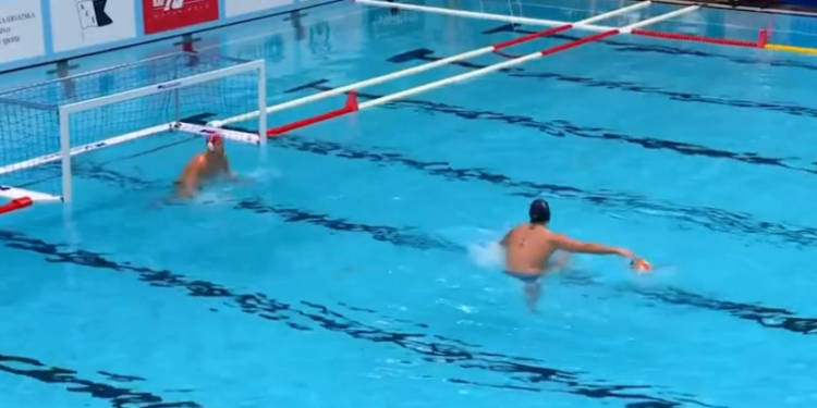 Kad ispadne lopta: Radulović tragičar vaterpolista (VIDEO)