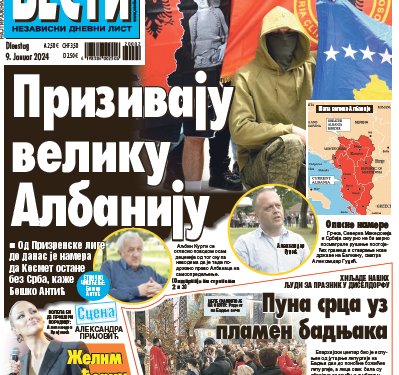 Čitajte u “Vestima”: Prizivaju veliku Albaniju