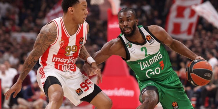 Žalgiris odneo pobedu iz Arene, Zvezda sve dalje od TOP 10