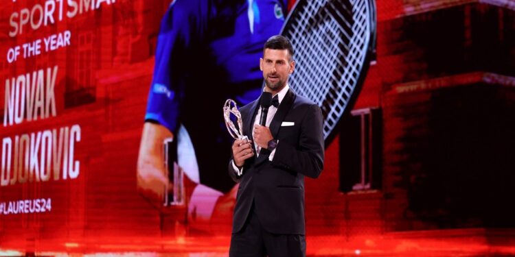 Novak Đoković peti put najbolji sportista sveta!
