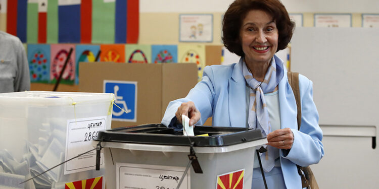 Gordana Siljanovska Davkova nova predsednica Severne Makedonije
