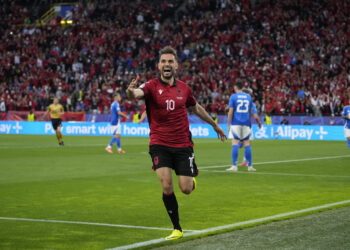 Albanski fudbaler Nedim Bajrami postigao najbrži gol na Evropskim prvenstvima