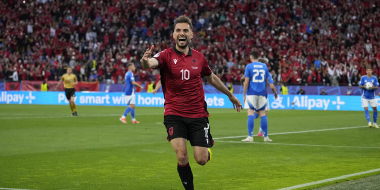 Albanski fudbaler Nedim Bajrami postigao najbrži gol na Evropskim prvenstvima