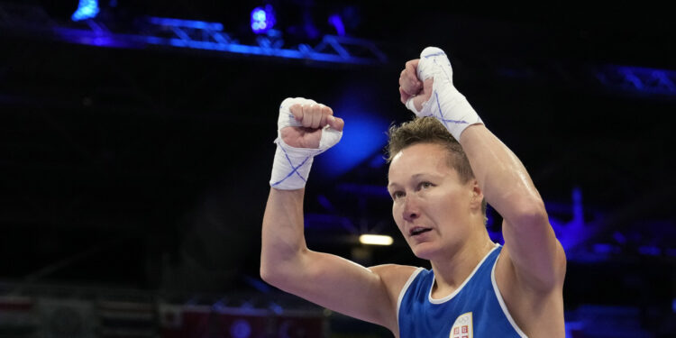 Srpska bokserka Natalija Šadrina u četvrtfinalu Olimpijskih igara