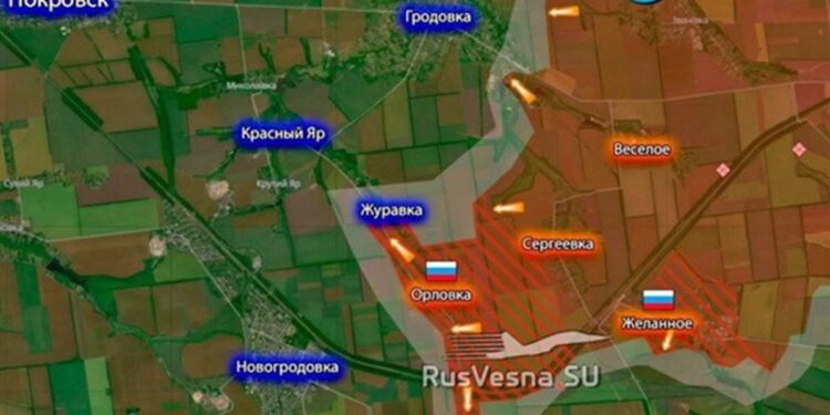 Sve veći prodor Rusa prema Pokrovsku i Kupjansku
