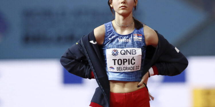 Angelina Topić zbog povrede neće nastupiti u finalu skoka uvis na Olimpijskim igrama