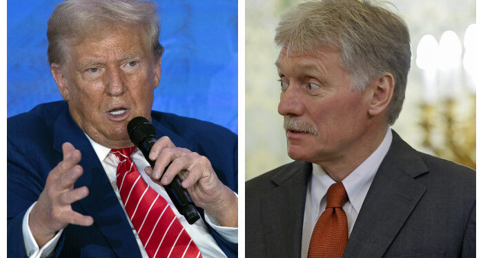 Peskov: Tramp ne može da okonča rat u Ukrajini za jedan dan