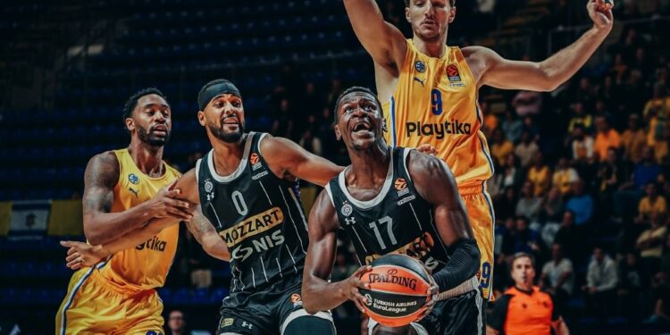 Brejk “crno-belih” u Beogradu: Partizan srušio Makabi