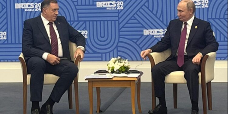 Dodik sa Putinom: Republika Srpska bi želela da postane deo BRIKS-a