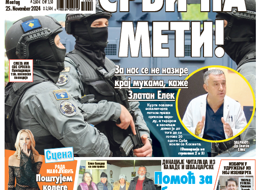 Čitajte u “Vestima”: Srbi stalna meta