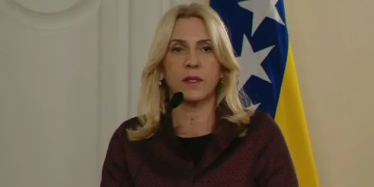 Šta je Cvijanovićeva poručila Šmitu?