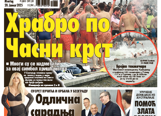 Čitajte u “Vestima”: Hrabro po Časni krst