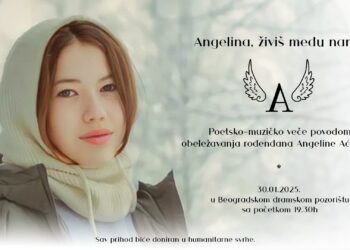 Veče u čast Angeline Aćimović “Angelina, živiš među nama”