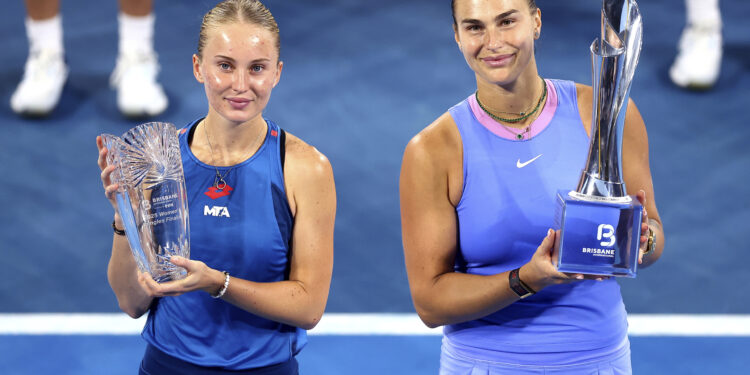 Beloruska teniserka Arina Sabalenka osvojila titulu na turniru u Brizbejnu