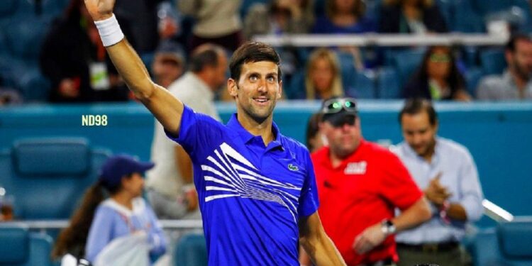 Novak napada jubilarnu 100. titulu, Italijan prva prepreka
