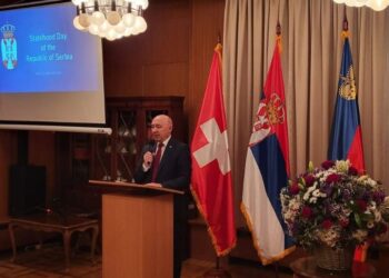 Ambasada Srbije u Švajcarskoj priredila prijem povodom Dana državnosti