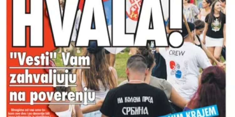 Obaveštenje: Ugašene “Vesti” – jedine dnevne novine za srpsku dijasporu