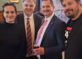 Srbi na godišnjem prijemu predsednika Favoritena