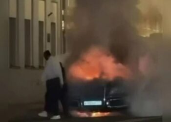 Eksplodirala limuzina iz Putinovog voznog parka (VIDEO)