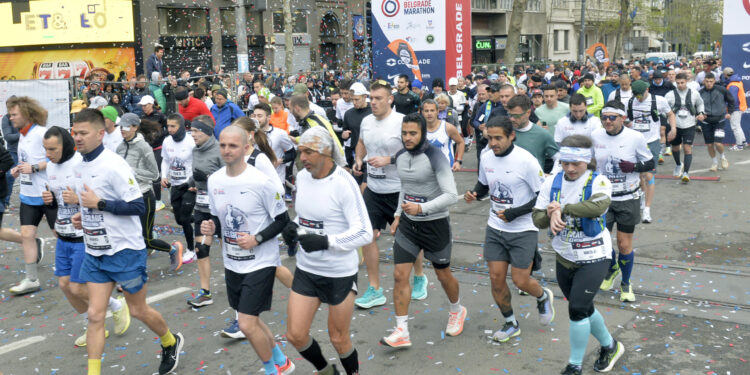 Počeo 38. Beogradski maraton – oboren rekord po broju učesnika