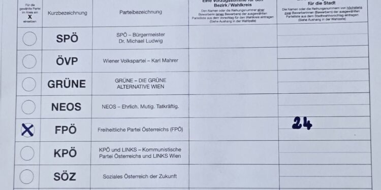 SPO čeka drastičan pad, FPO pred značajnim povratkom u Beču