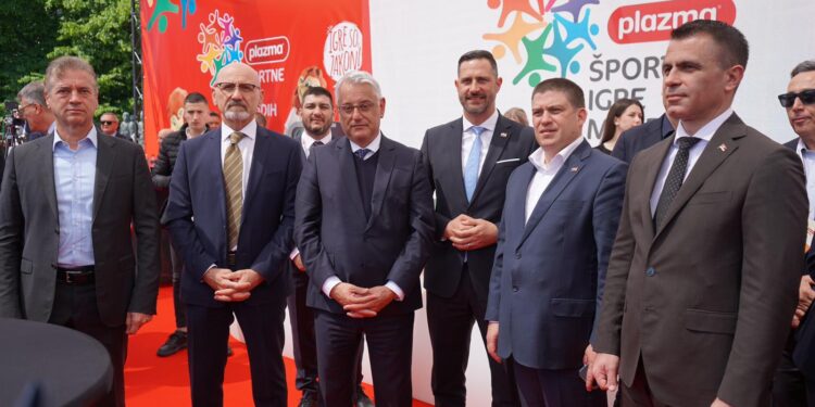 Ministar Đorđe Milićević u Ljubljani prisustvovao otvaranju Sportskih igara mladih