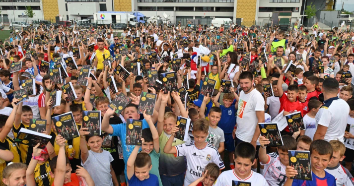 Mališani učili fudbal